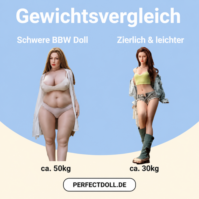 gewichtsvergleich bei sexpuppen