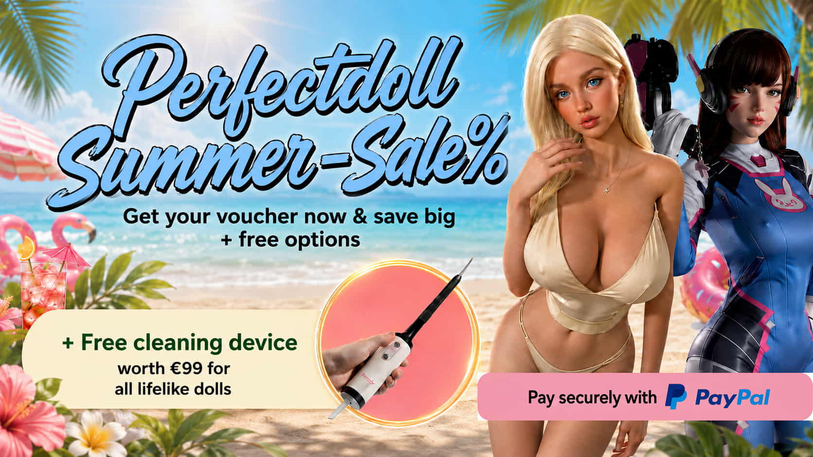 perfectdoll summer sale banner desktop